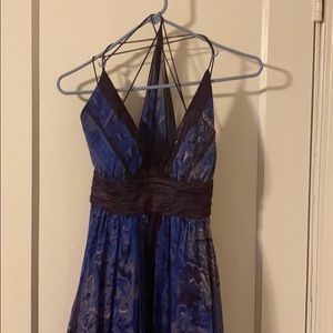 High low/bustle dress